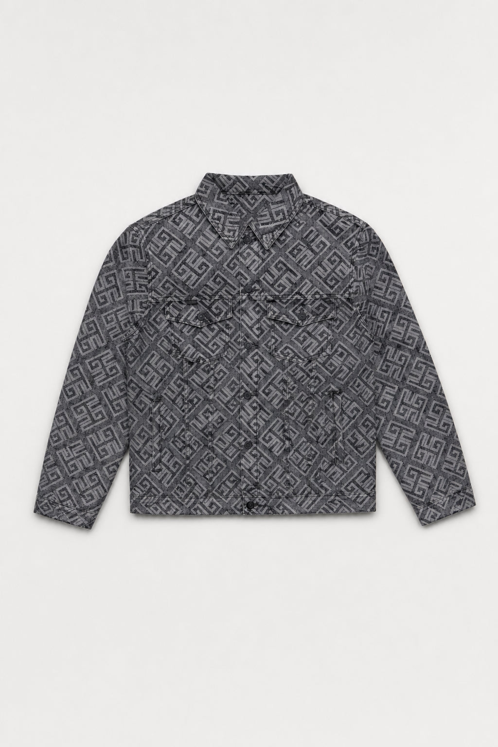 Veste Monogramme Gris 047A Gris