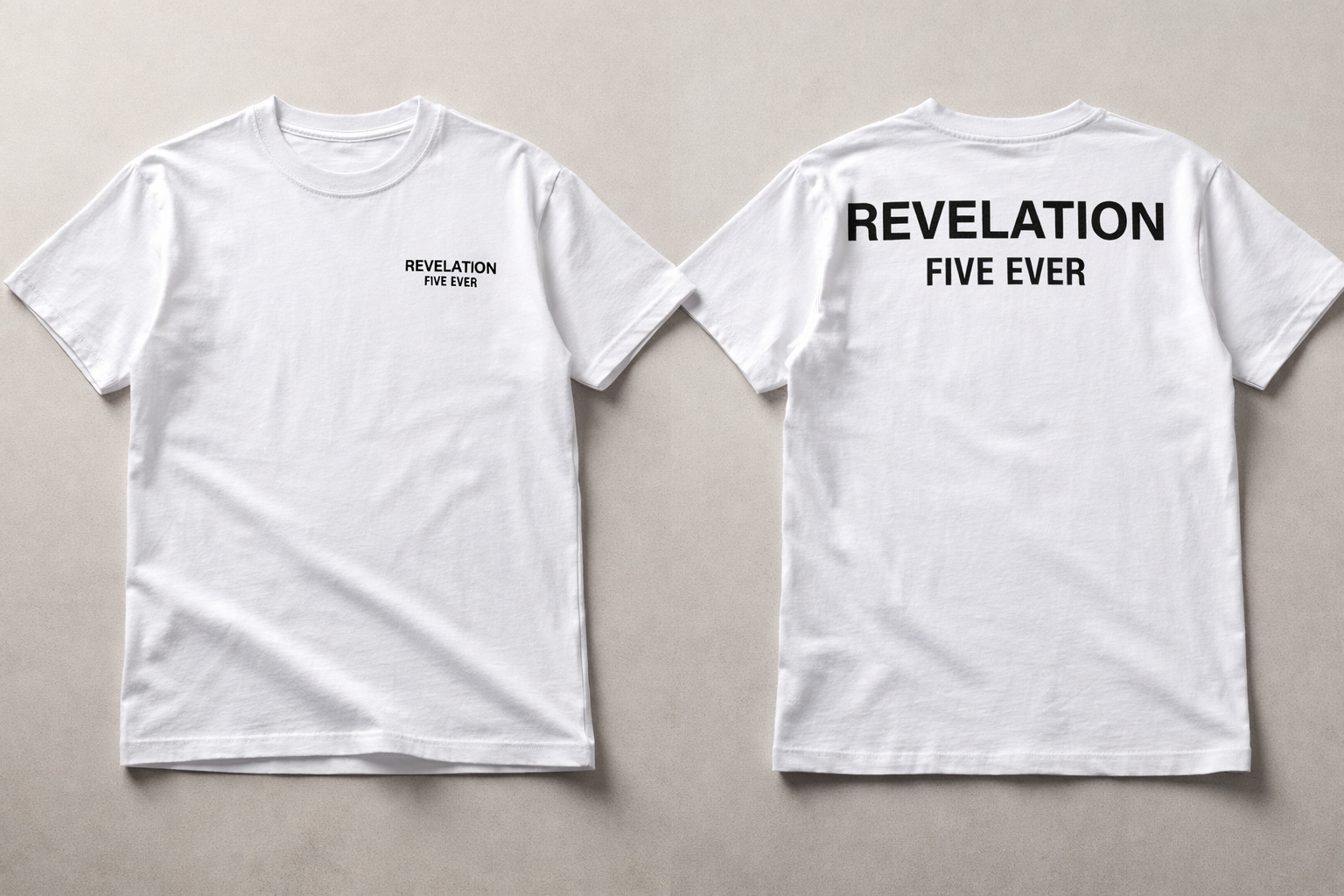 T-SHIRT RÉVÉLATION
