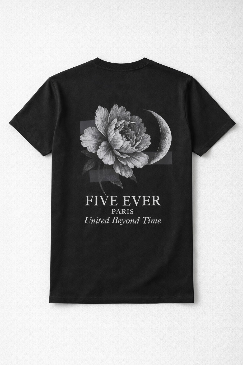 T-SHIRT FIVE EVER PARIS – UNITED BEYOND TIME BLACK