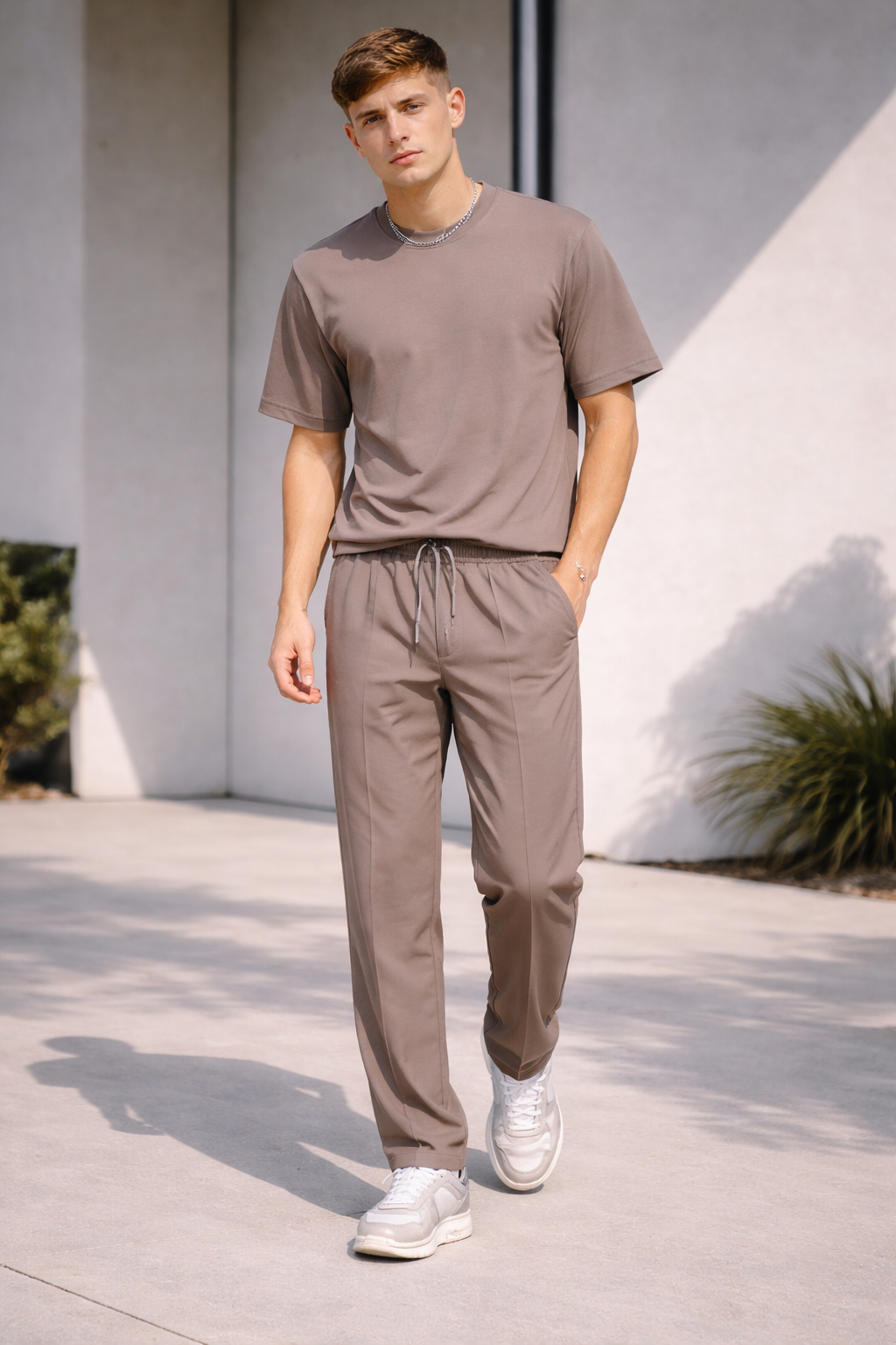 ENSEMBLE ESSENTIAL LOUNGE TAUPE