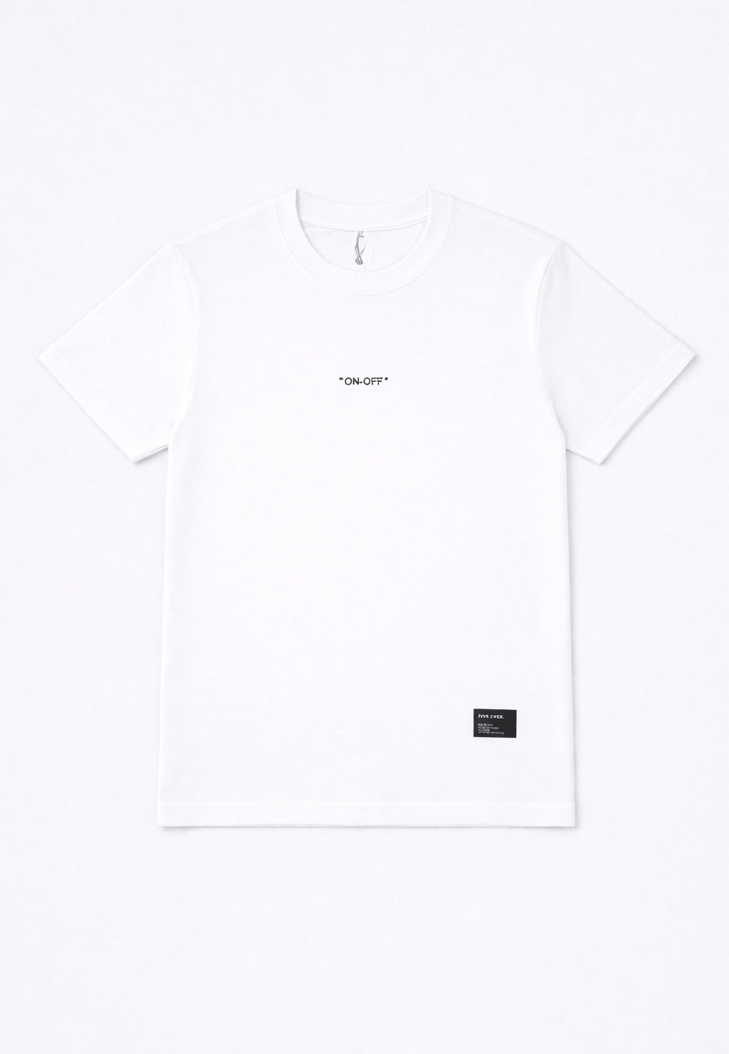 T-SHIRT ON-OFF – BLANC