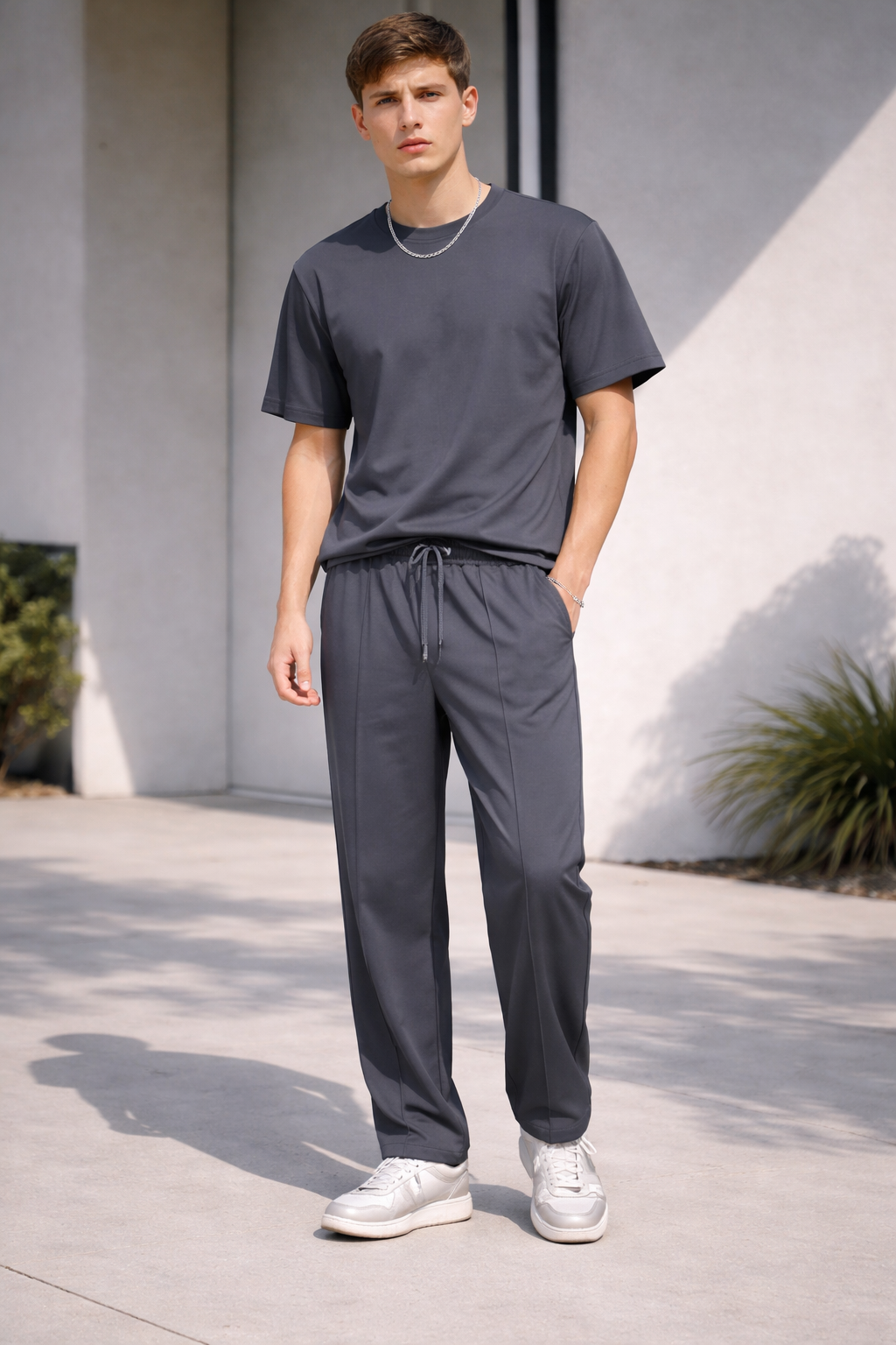 ENSEMBLE ESSENTIAL LOUNGE DARK GREY