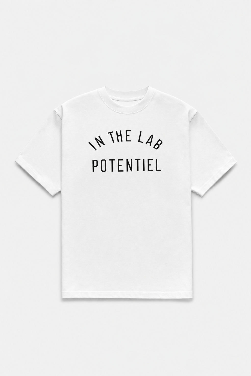 T-shirt Graphique Potentiel 60163-1 Blanc