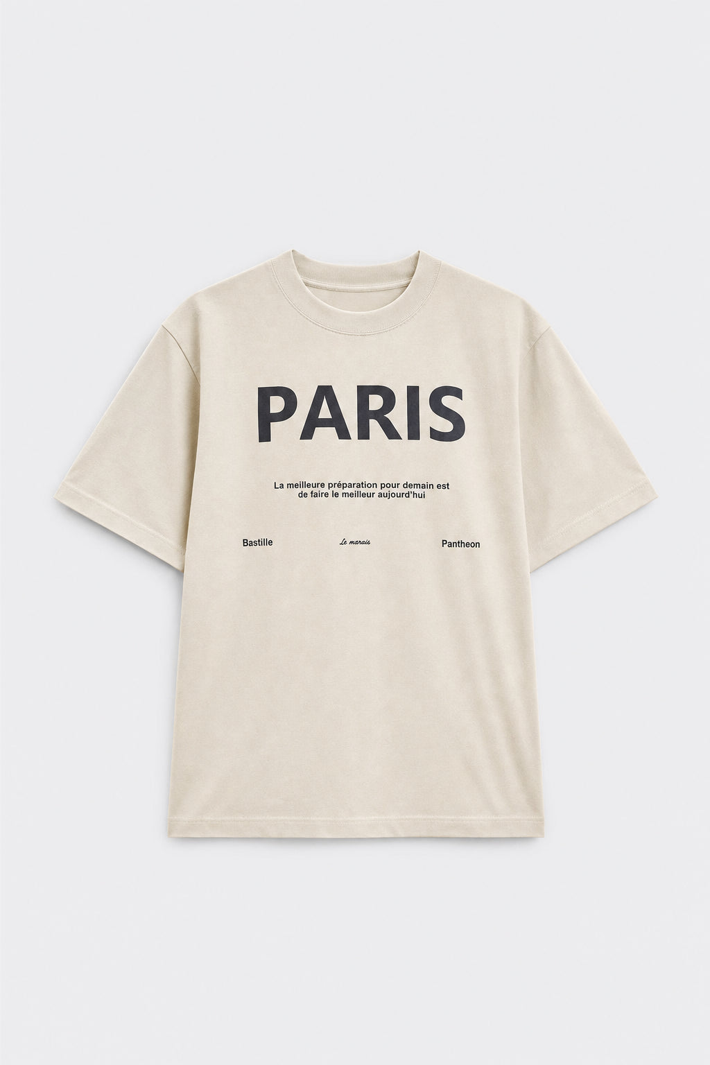 T-shirt Paris Signature 60175-3 Beige