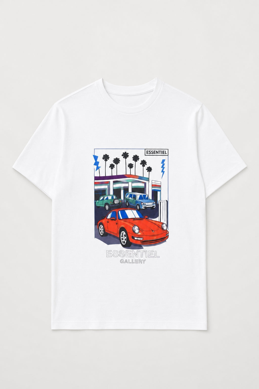 T-shirt imprimé Gallery 60199-1 Blanc