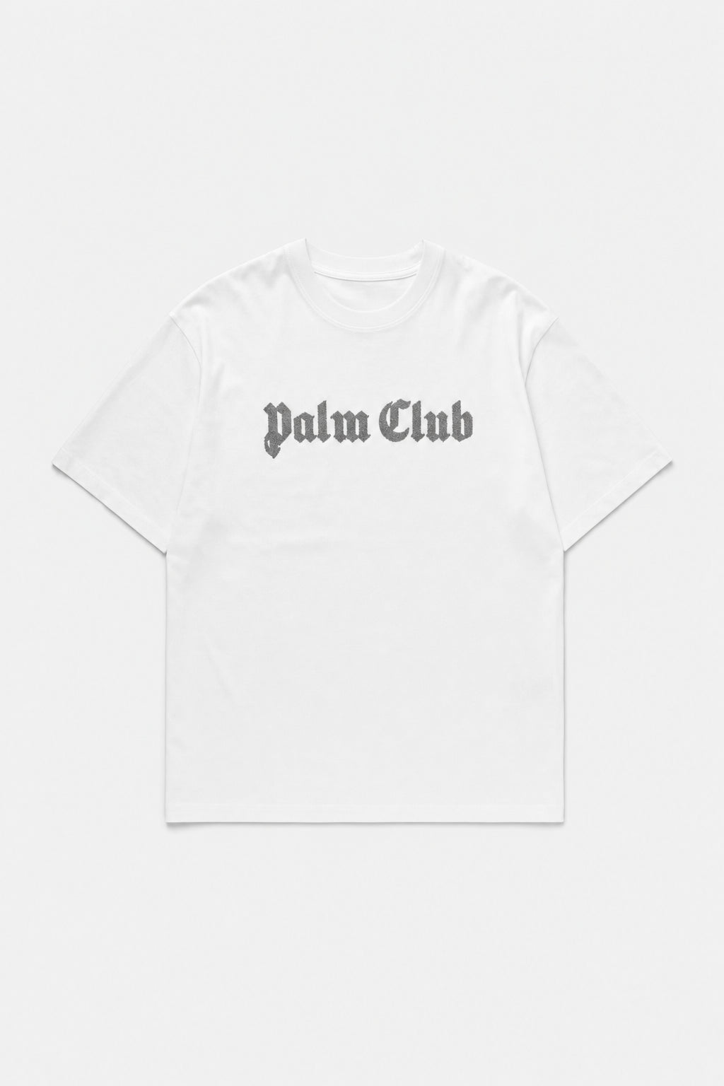 T-shirt imprimé Palm Club 60224-1 Blanc