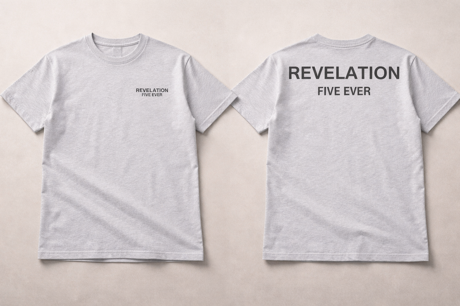 T-SHIRT RÉVÉLATION