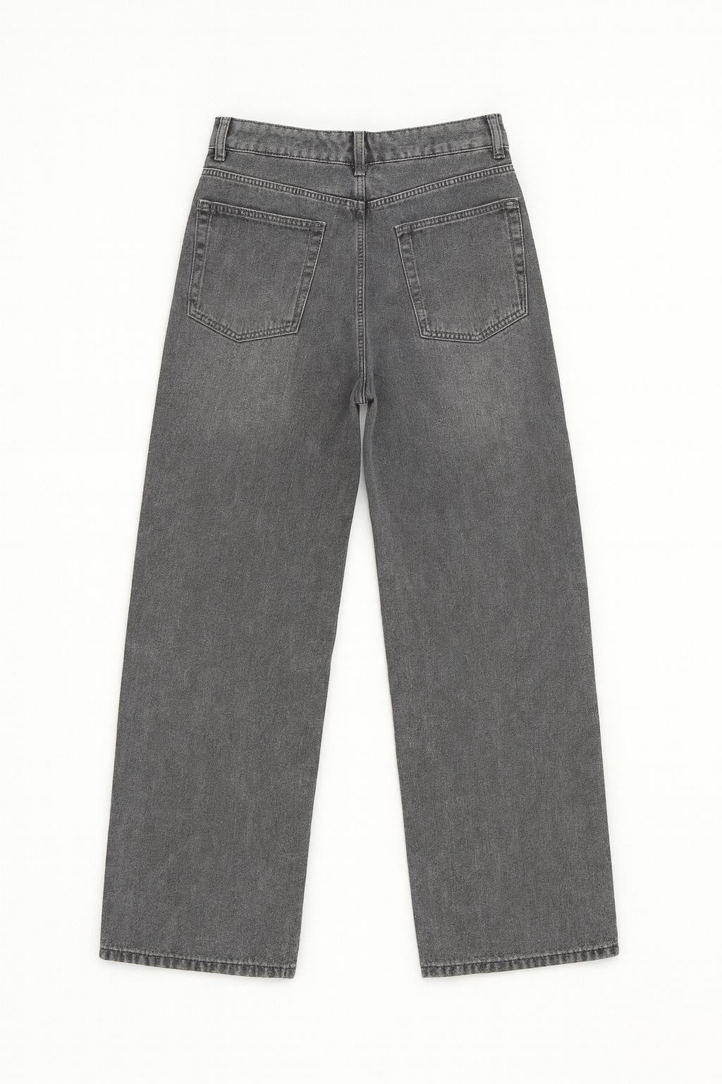 JF020 Jean baggy fit Gris