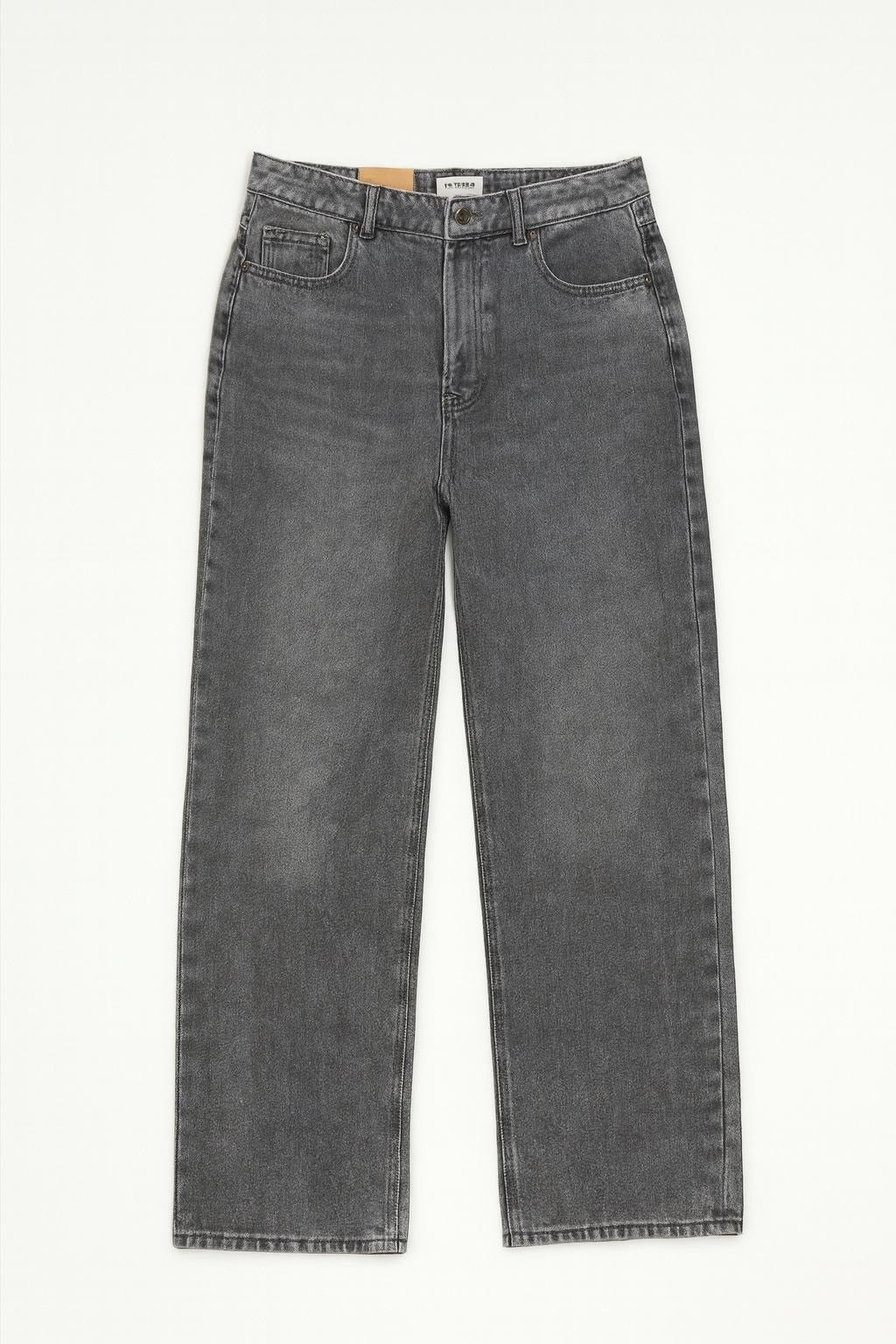 JF020 Jean baggy fit Gris