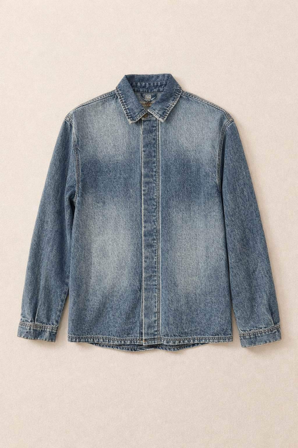 SURCHEMISE DENIM ASPHALT