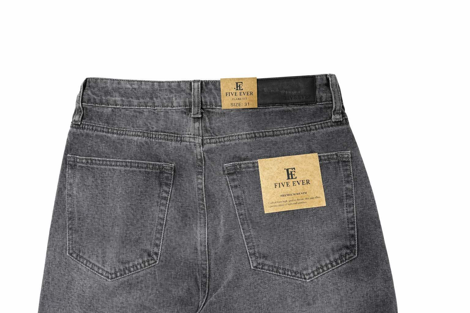 JEAN FLARE GRIS – FIVE EVER