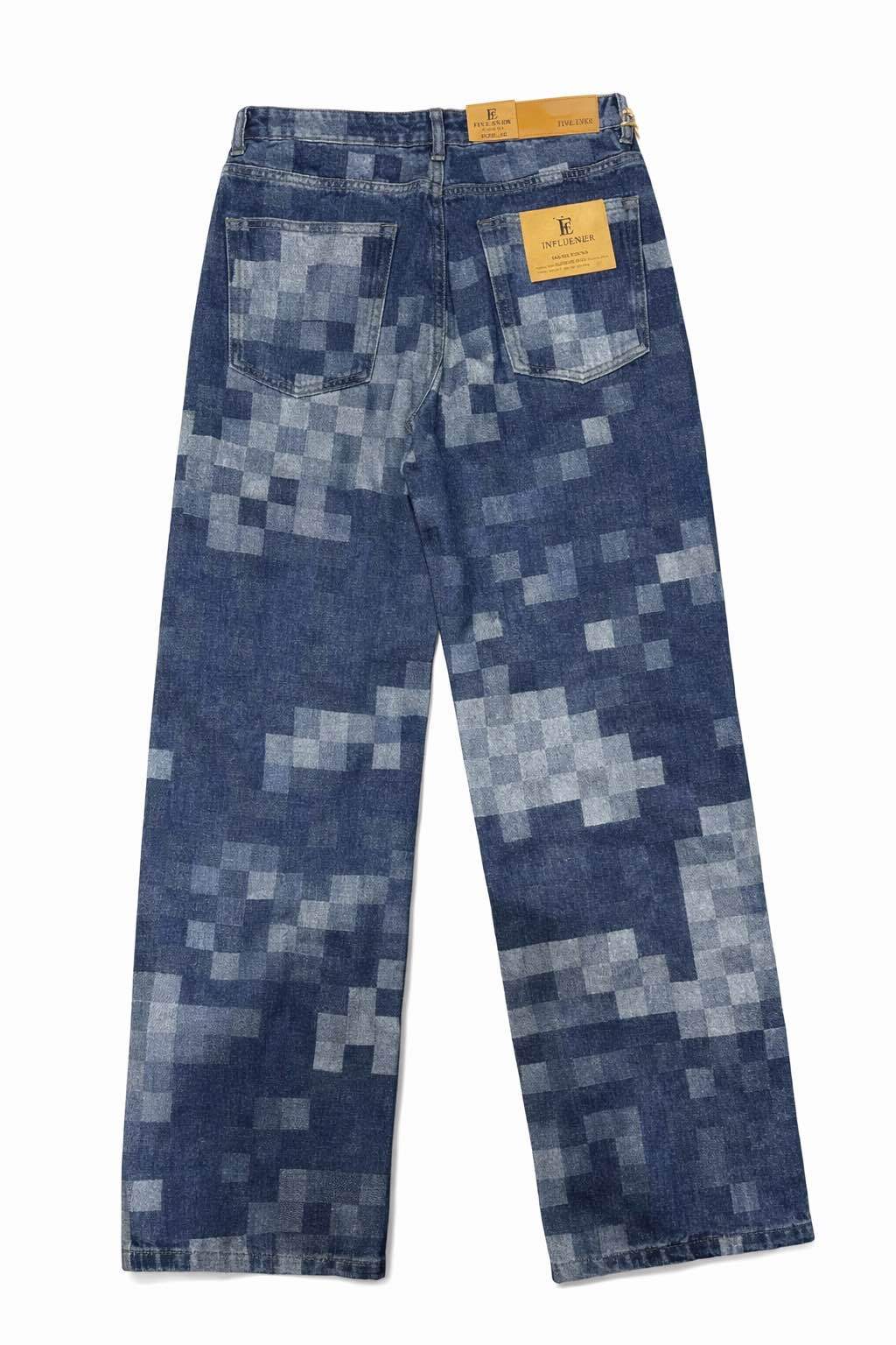 JEAN PIXEL DENIM