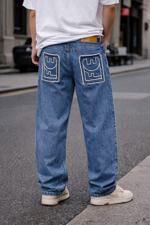 JEAN FE SIGNATURE PATCH 030B BLEU