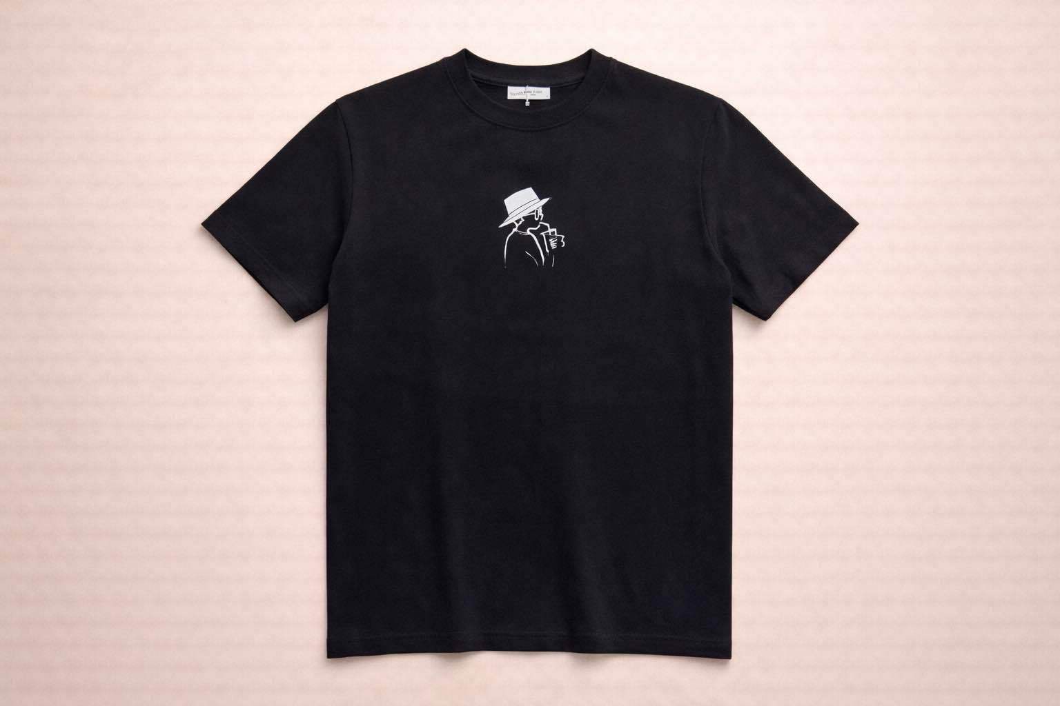 T-SHIRT SAINT TROPEZ - AFTERNOON BLACK