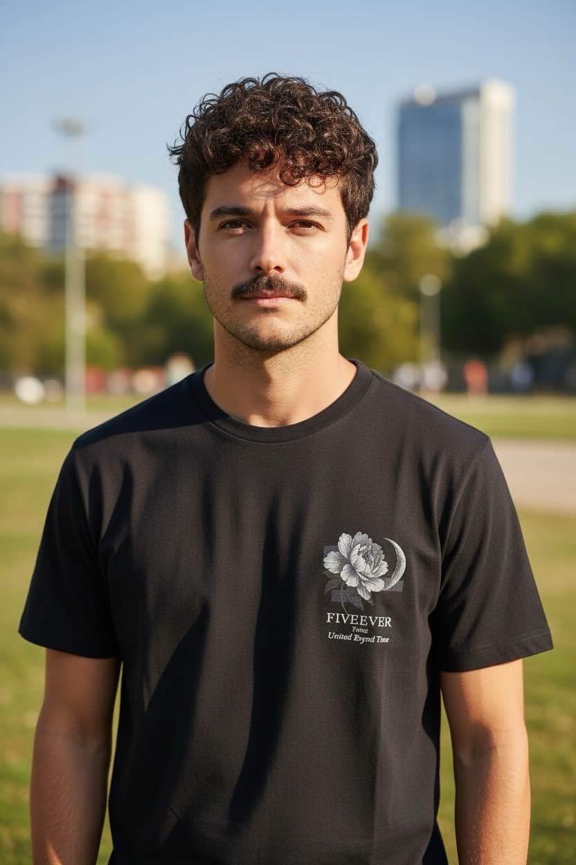 T-SHIRT FIVE EVER PARIS – UNITED BEYOND TIME BLACK