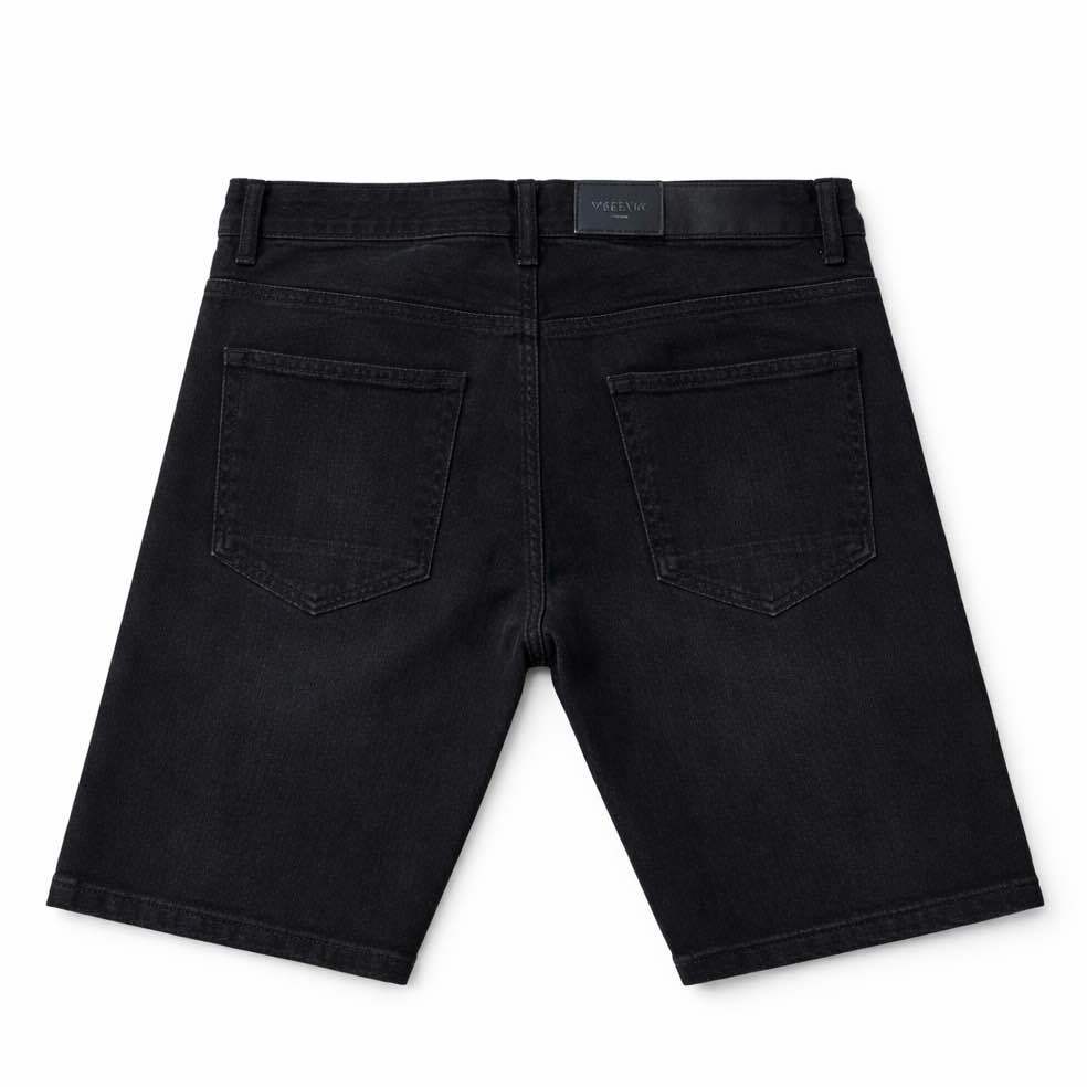 SHORT JEAN STRETCH NOIR