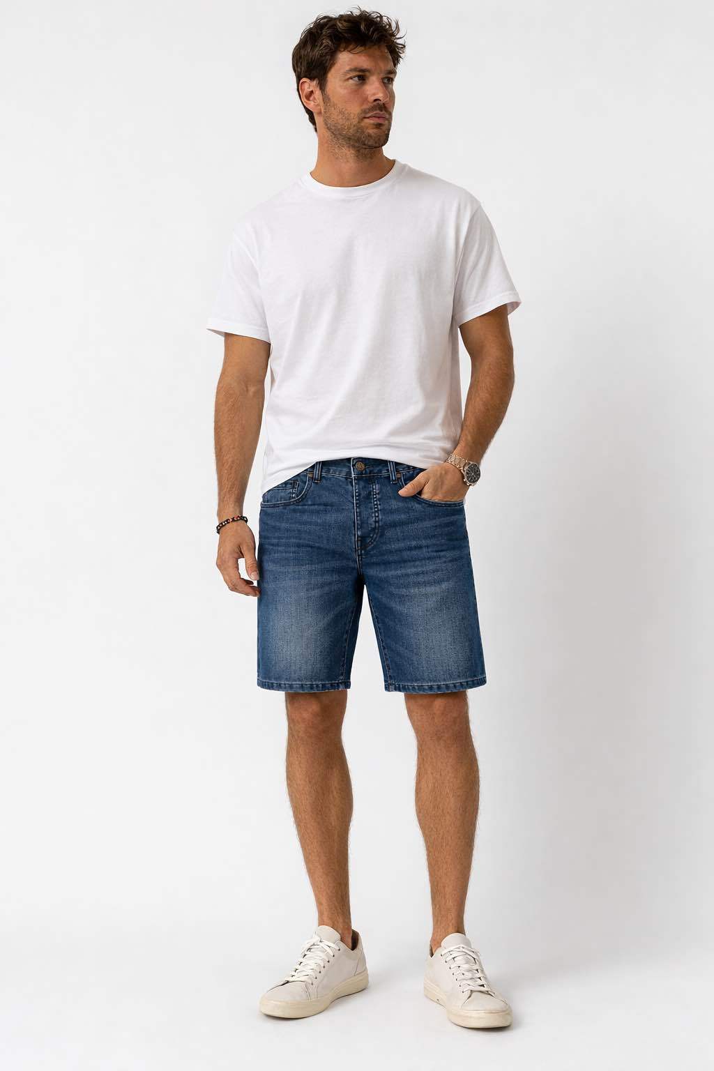 SHORT JEAN STRETCH – BLUE DENIM