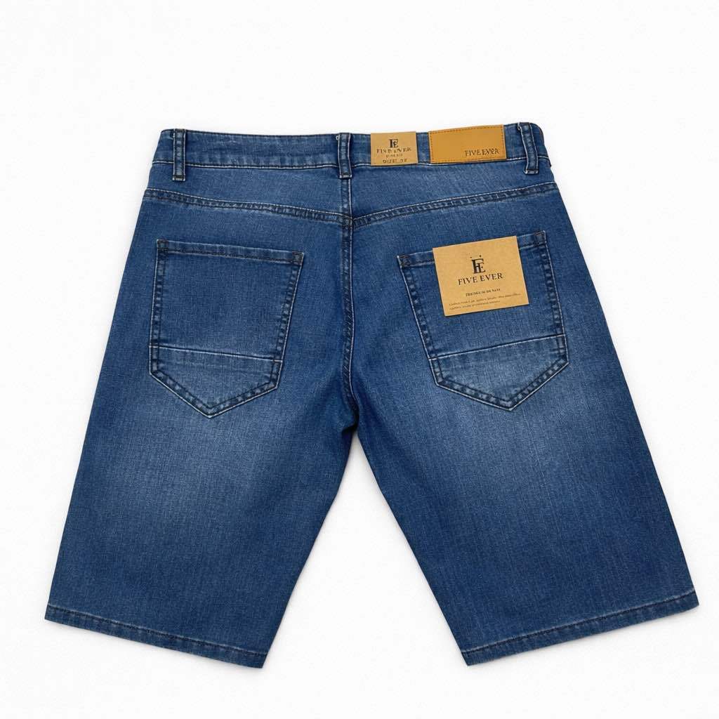 SHORT JEAN STRETCH – BLUE DENIM