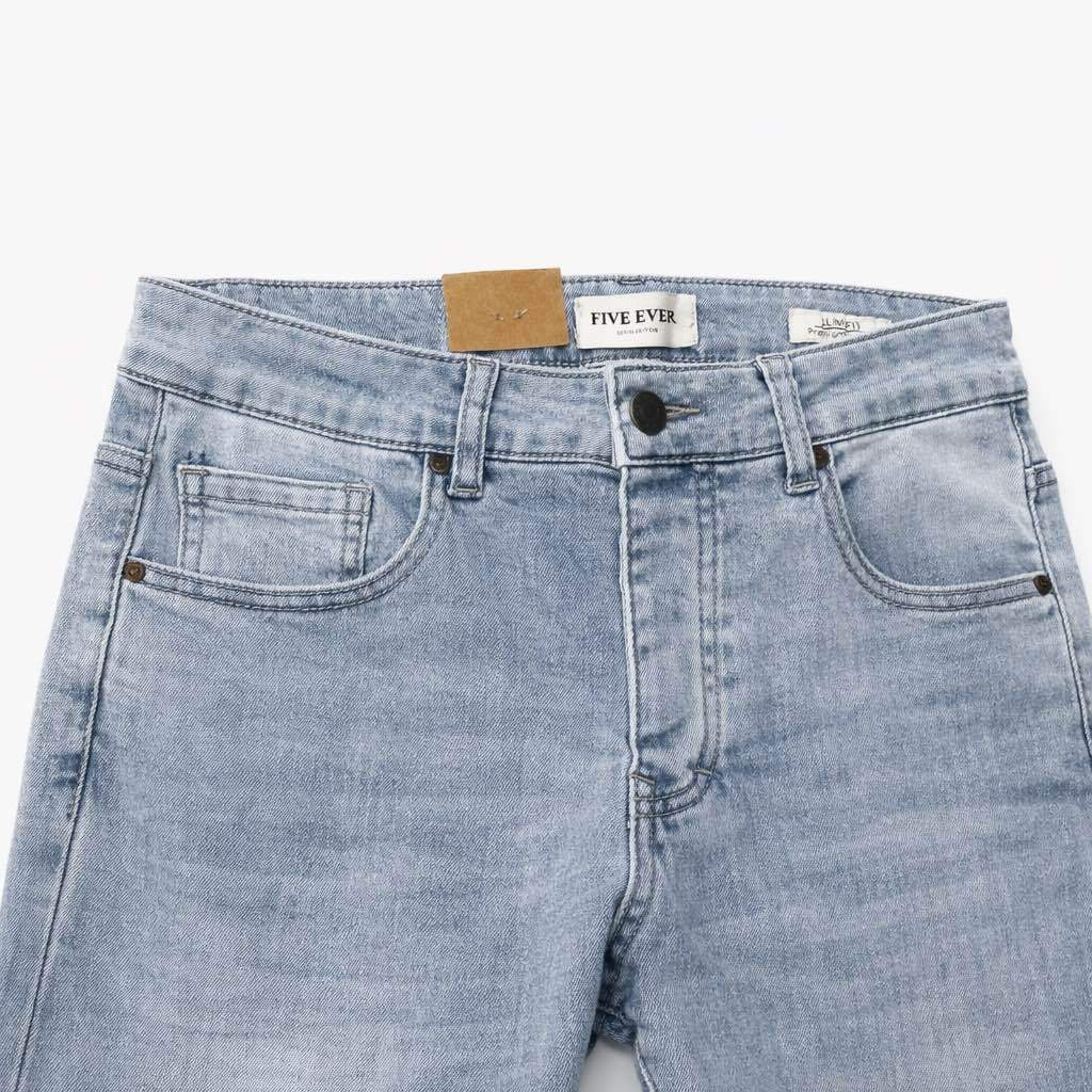 SHORT JEAN STRETCH – LIGHT BLUE