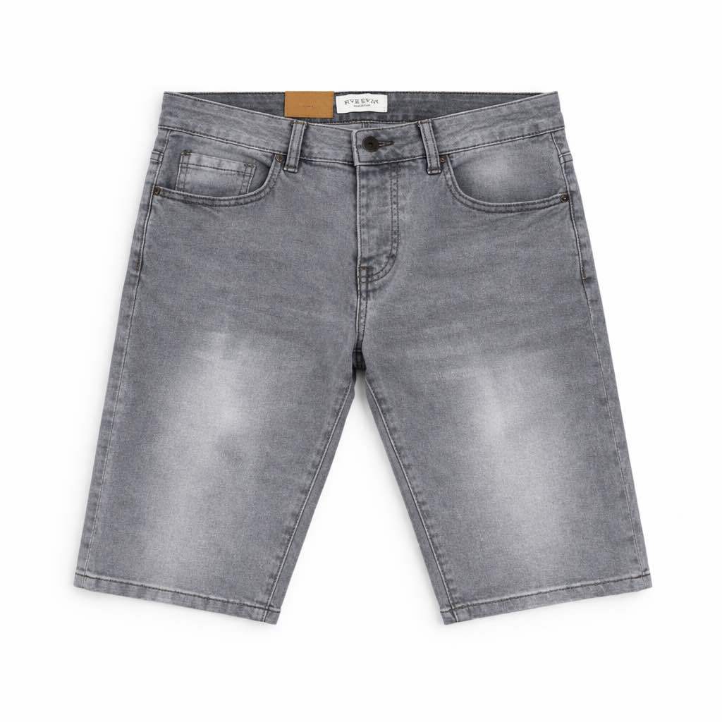 SHORT JEAN STRETCH – GREY DENIM