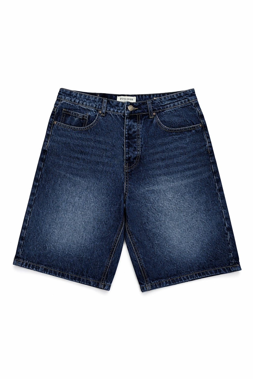 Short baggy denim SH098B Marine