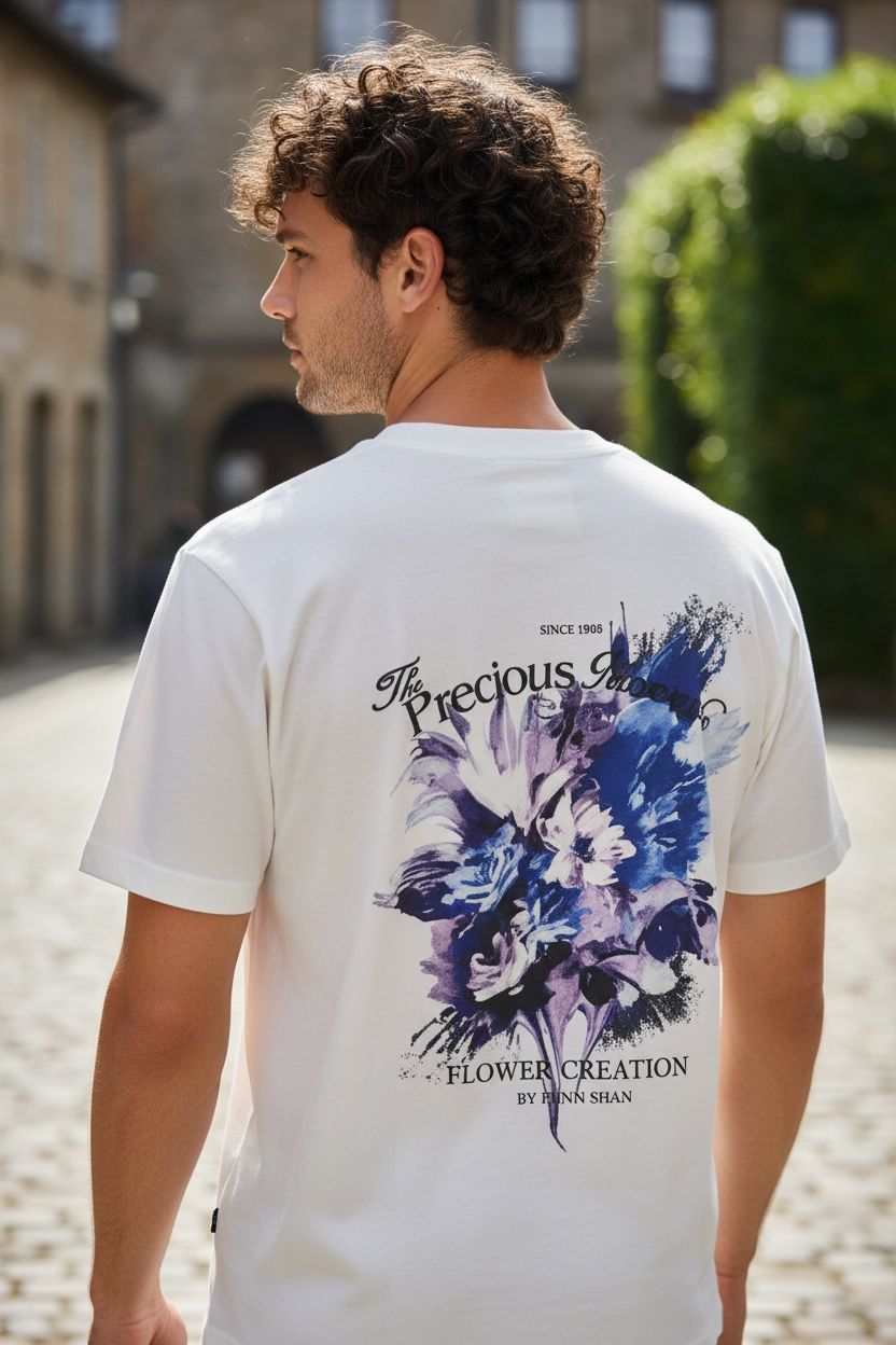 T-SHIRT FLOWER WHITE