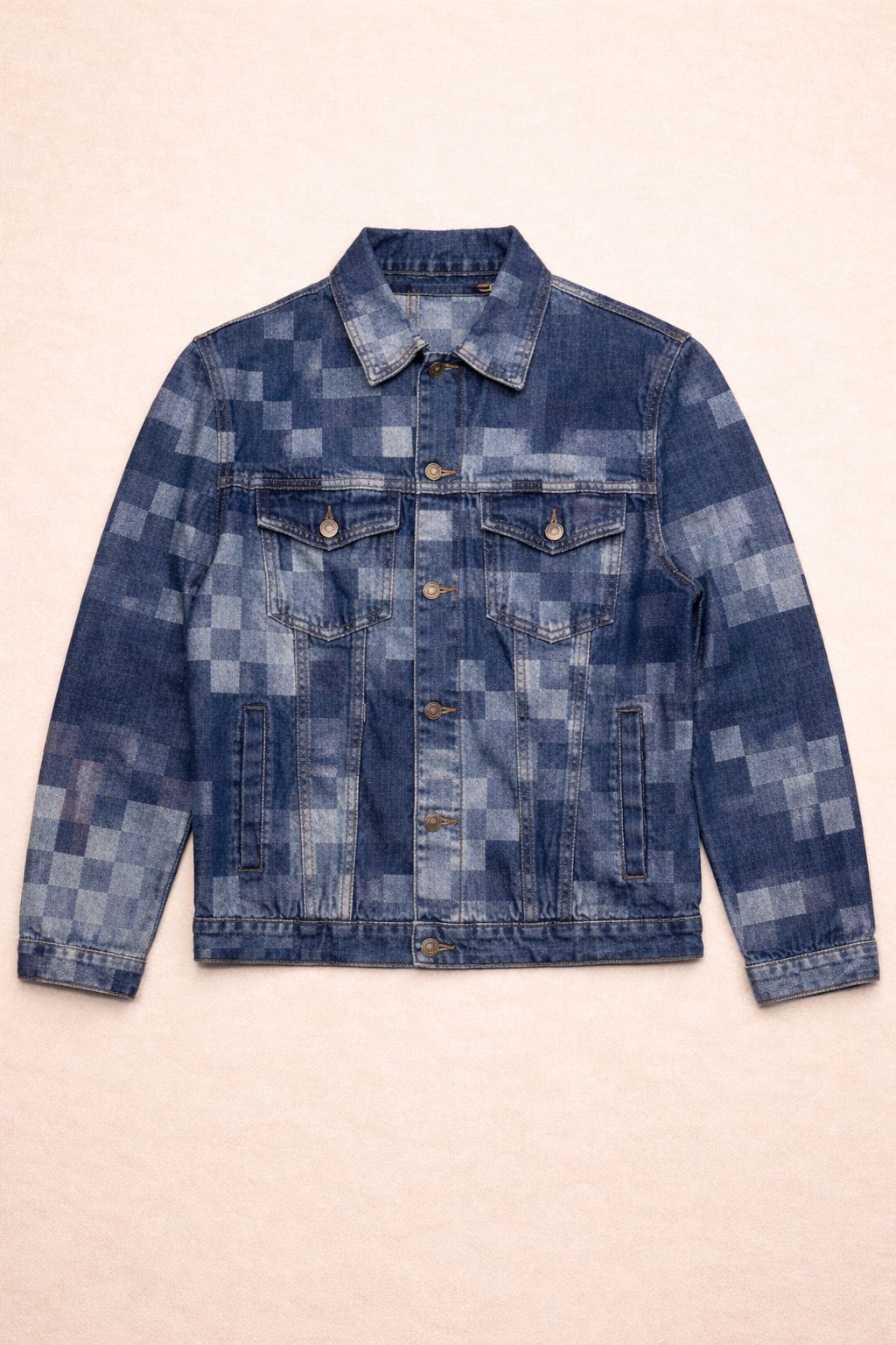 VESTE DENIM PIXEL